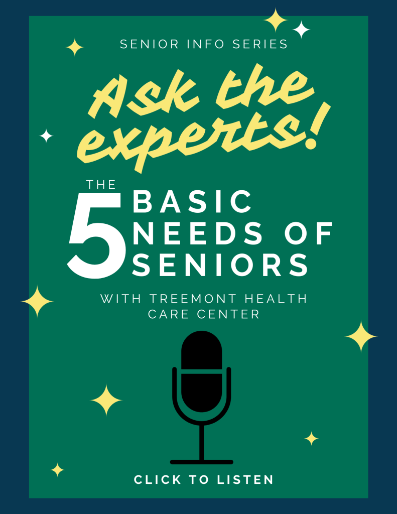 Ask the Experts about Assisted Living in Houston 5 basic senior needs